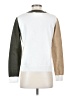 Pink Martini Color Block White Pullover Sweater Size XS - photo 2