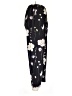 Shein Floral Black Casual Pants Size 6 - photo 4