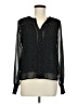 Fever Black Long Sleeve Blouse Size M - photo 1