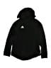 Adidas 100% Polyester Black Pullover Hoodie Size 11 - photo 1