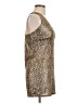 Posh Peanut Animal Print Tan Cocktail Dress Size L - photo 4