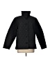 Lands' End 100% Polyester Solid Black Coat Size L (petite) - photo 1