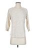 Dana Buchman Chevron-herringbone Ivory Pullover Sweater Size S - photo 1