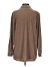 Soft Surroundings Metallic Brown Long Sleeve Blouse Size S - photo 2