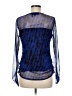 DKNY Blue Long Sleeve Blouse Size M - photo 2