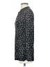 MICHAEL Michael Kors Animal Print Plaid Gray Long Sleeve Top Size P (petite) - photo 5