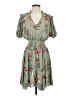 Blue Rain Floral Green Cocktail Dress Size S (estimated) - photo 1