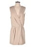 BCBGeneration Solid Tan Romper Size M - photo 1