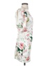 Lilyful 100% Polyester Floral Graphic Pink White Cocktail Dress Size S - photo 4