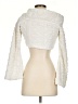 Shein 100% Polyester White Cardigan Size 4 - photo 2
