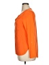 Merona 100% Rayon Orange 3/4 Sleeve Blouse Size XL - photo 5