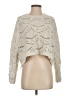 Lumiere 100% Polyester Ivory Pullover Sweater Size S - photo 1
