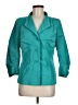 Lafayette 148 New York 100% Polyester Teal Blazer Size 8 - photo 1