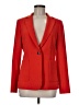 Theory Red Orange Blazer Size 6 - photo 1