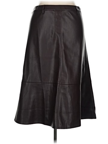 J.Jill Faux Leather Skirt (view 1)