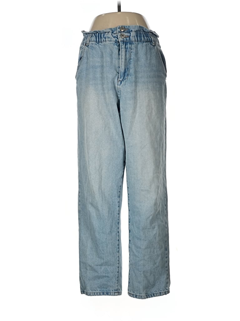 Pre-owned Forever 21 Jeans In Blue