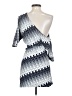 Beach Bunny Chevron-herringbone Blue Casual Dress Size S - photo 2