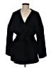 Masscob 100% Virgin Wool Black Wool Cardigan Size EU 40 / US 10 - photo 1