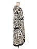 Calvin Klein Animal Print Gray Casual Dress Size L (estimated) - photo 4