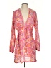 Athleta Paisley Pink Casual Dress Size S (estimated) - photo 1