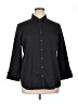 Chico's Black Long Sleeve Button-Down Shirt Size XL (3) - photo 1