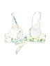 Unbranded Floral Green Swimsuit Top Size S (estimated) - photo 2