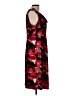 Jonathan Martin 100% Polyester Graphic Burgundy Cocktail Dress Size L (estimated) - photo 4