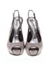 Gucci Gray Suede Sofia Peep Toe Platform Slingback Sandals Size EU (IT) 38 / US 8 - photo 2