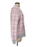 Ann Taylor LOFT Hearts Pink Pullover Sweater Size L - photo 4