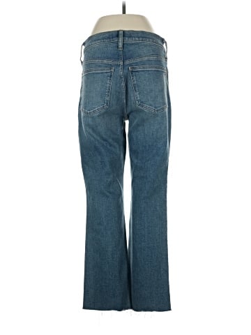 Madewell Kick Out Crop Jeans in Oneida Wash (view 2)