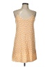 Everly 100% Rayon Polka Dots Orange Casual Dress Size L - photo 1