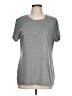 Be Inspired 100% Polyester Metallic Gray Active T-Shirt Size L - photo 1