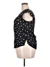 Sweet Rain 100% Polyester Stars Black Short Sleeve Top Size XL - photo 5