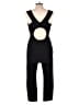 Tracy Reese Solid Black Jumpsuit Size 12 - photo 2