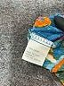 Unbranded 100% Rayon Tropical Orange Blue Short Sleeve Blouse Size M (estimated) - photo 8