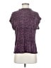 Zara Purple Short Sleeve Blouse Size S - photo 1