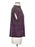 Zara Purple Short Sleeve Blouse Size S - photo 4