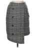 Chriselle Lim Houndstooth Gray Formal Skirt Size XS - photo 1