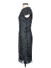 JS Collections 100% Polyester Gray Cocktail Dress Size 4 - photo 5