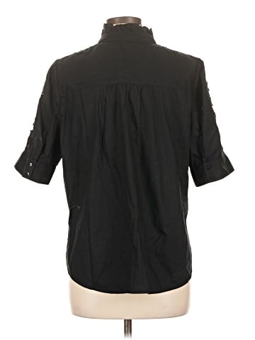 Caslon 3/4 Sleeve Button-Down Shirt (view 2)