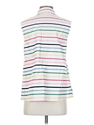 Pearl By Lela Rose Sleeveless Button-Down Shirt (view 2)