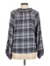 Drew Blue 3/4 Sleeve Blouse Size M - photo 2