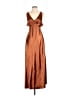 Unbranded 100% Polyester Brown Cocktail Dress Size 4 - photo 1