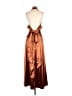 Unbranded 100% Polyester Brown Cocktail Dress Size 4 - photo 2