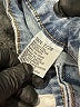 Bamboo Paisley Blue Denim Shorts Size 7 - photo 4