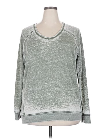 Green Tea Pullover Sweater (view 1)