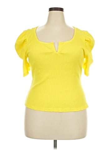 Shein Curve Sleeveless T-Shirt (view 1)