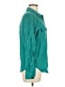 Calvin Klein Teal Long Sleeve Button-Down Shirt Size M - photo 4