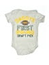 Baby Starters Gray Short Sleeve Onesie 0-3 MO / 3 MO - photo 1