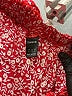Shein Floral Red Casual Skirt Size 6 - photo 4
